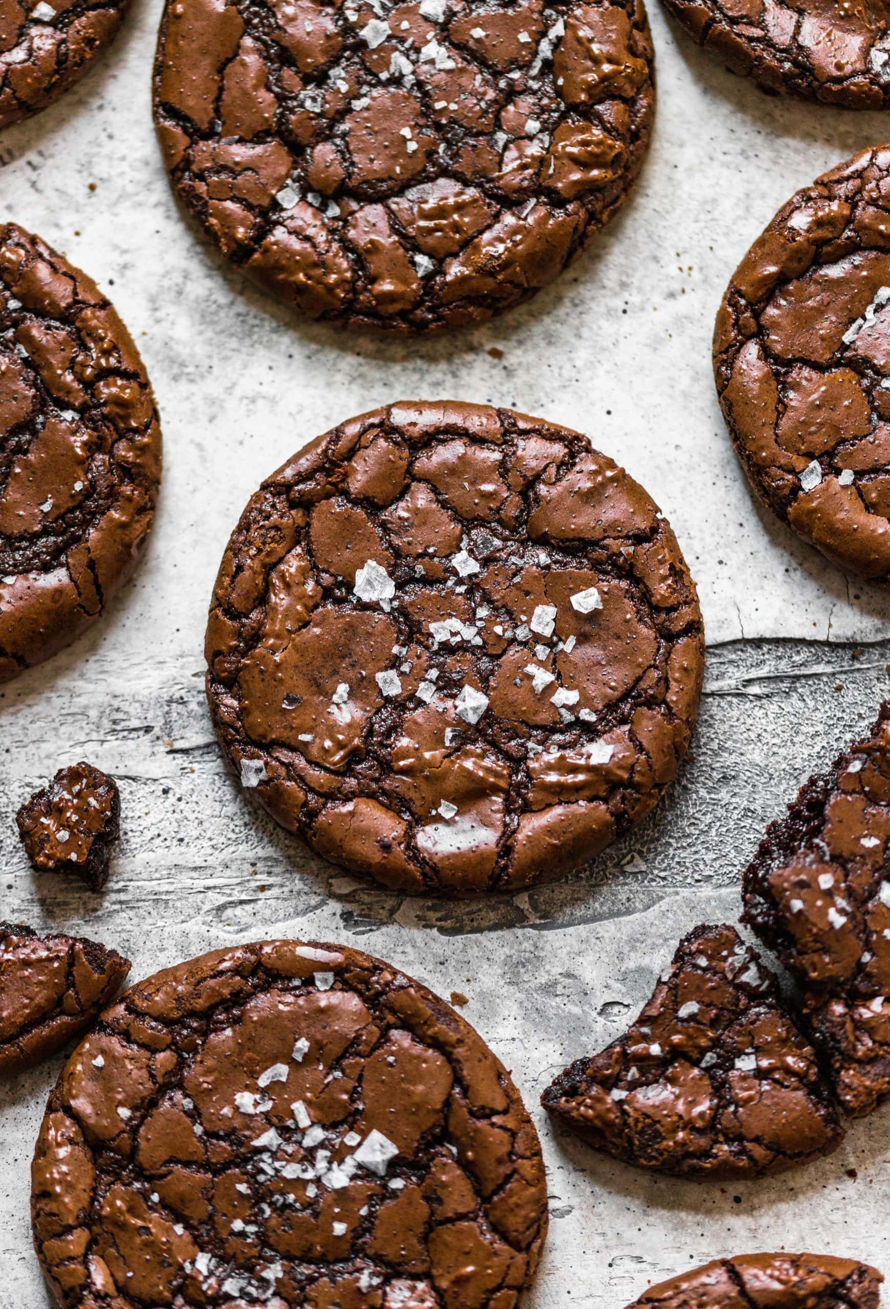 Brownie crinkle outlet cookies