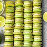 Margarita Macarons with Tequila Lime Buttercream
