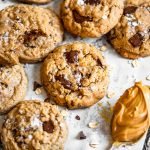 Peanut Butter Chocolate Chunk Oatmeal Cookies