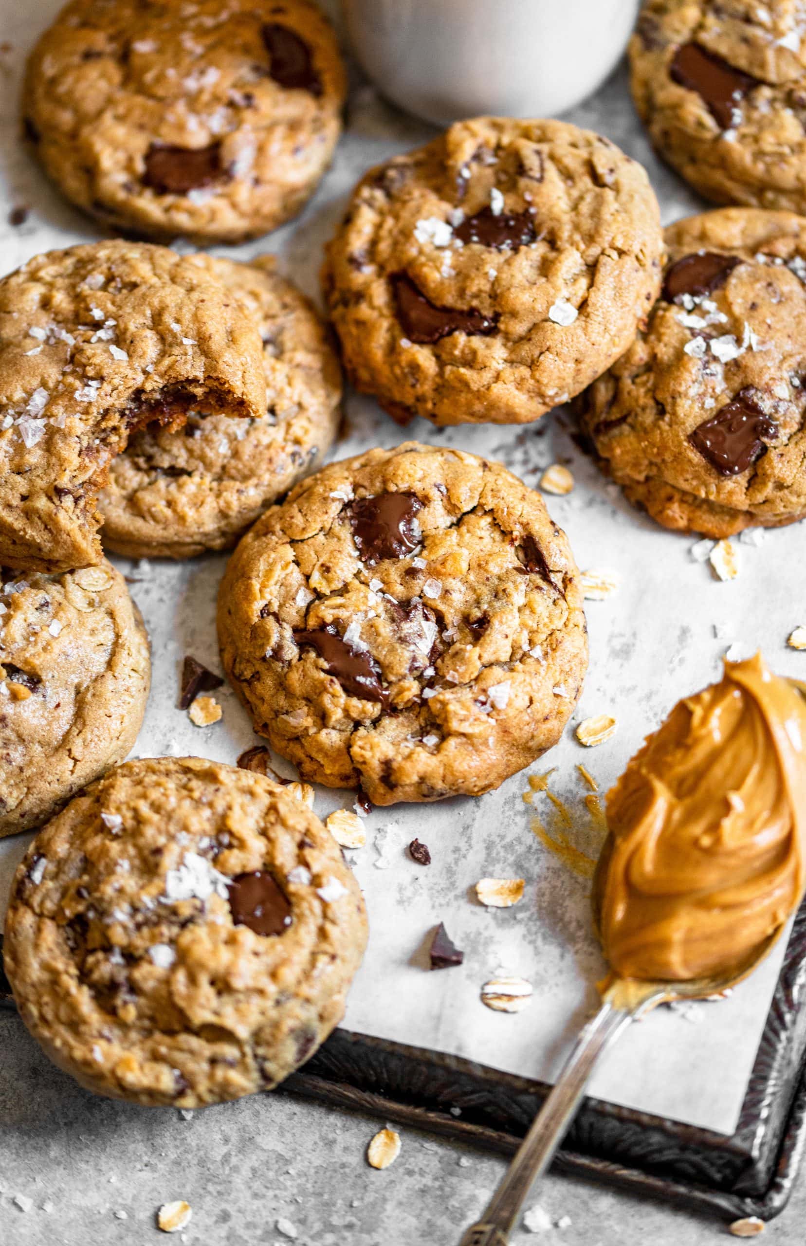 Chocolate Chunk Peanut Butter Cookies