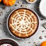 Halloween Brownie Pie