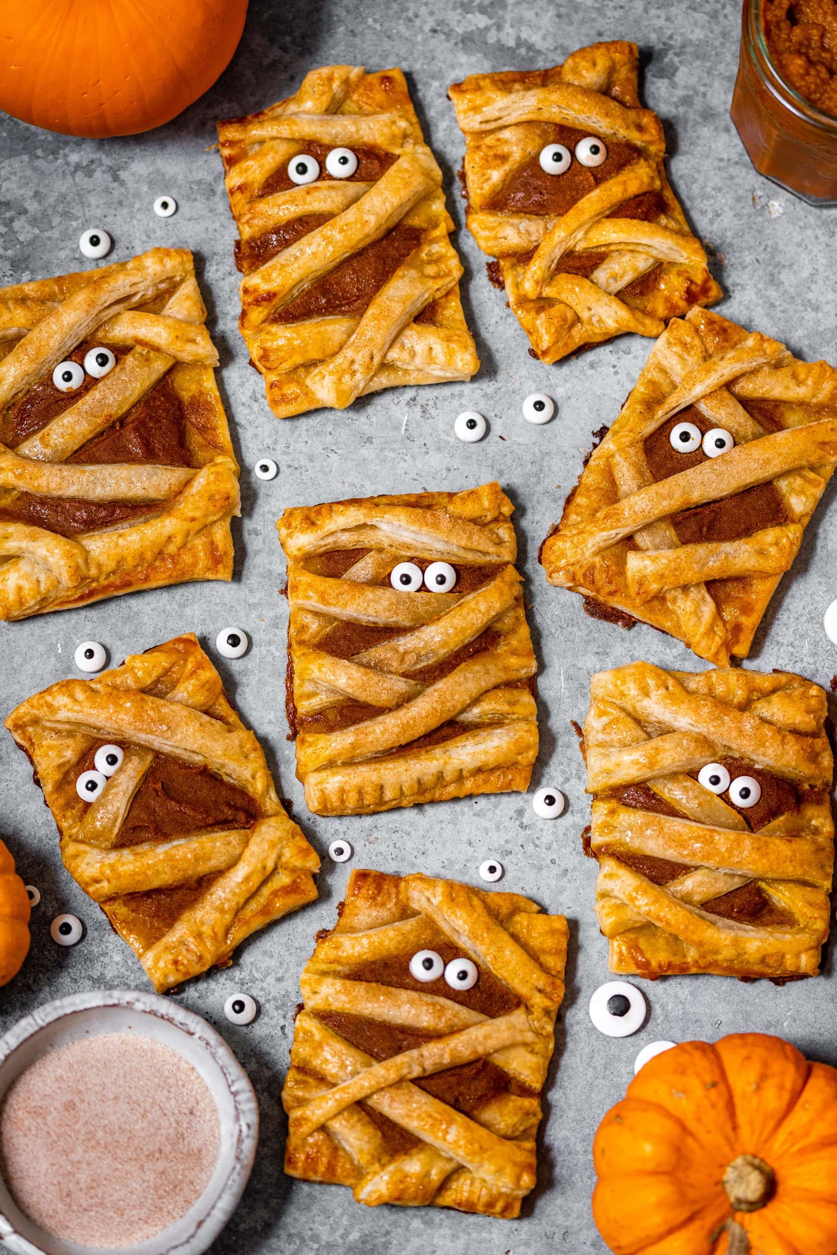 Mummy Pumpkin Pie Pop Tarts – MikeBakesNYC