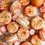 Peppermint Cheesecake Macarons