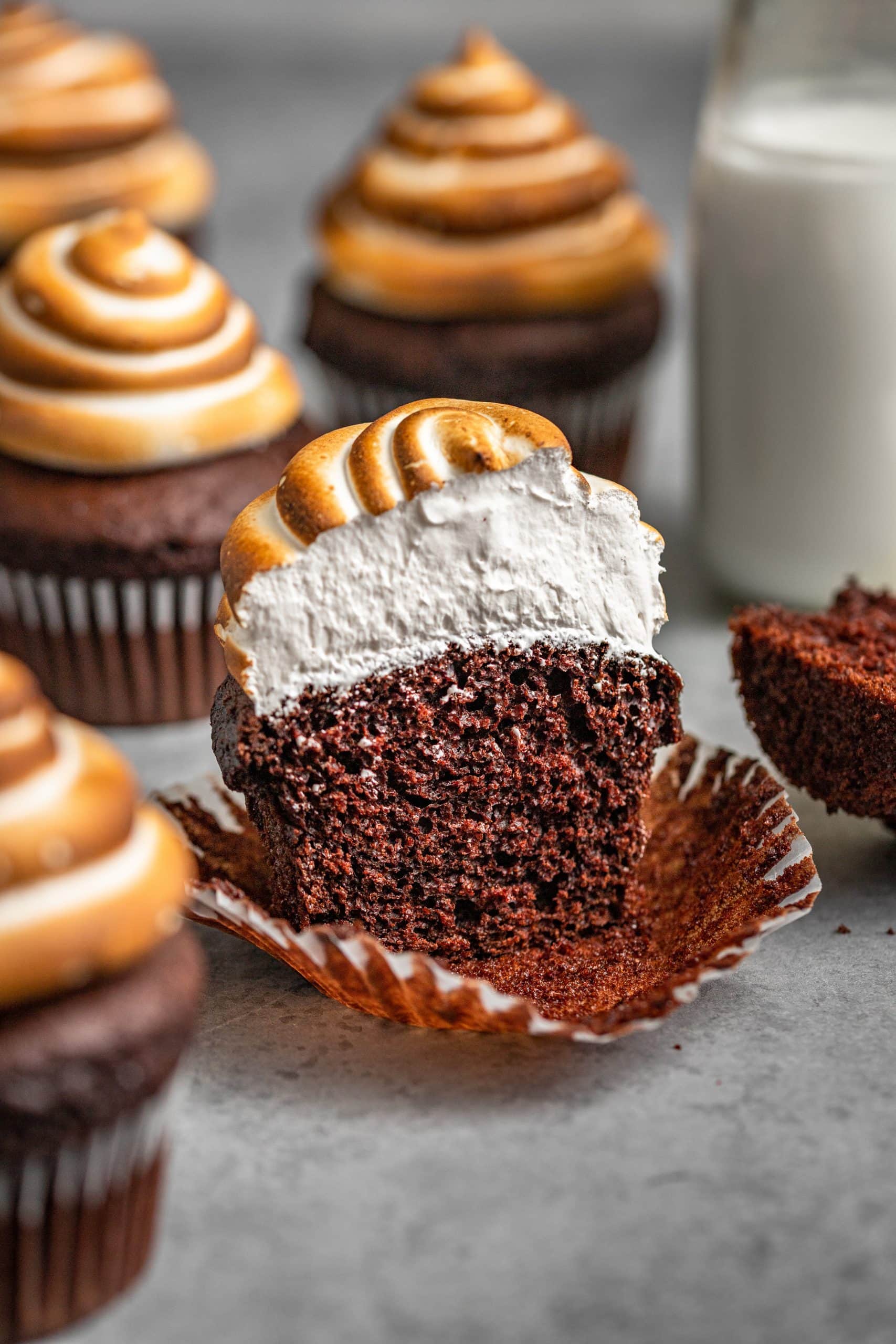Hot Chocolate Cupcakes