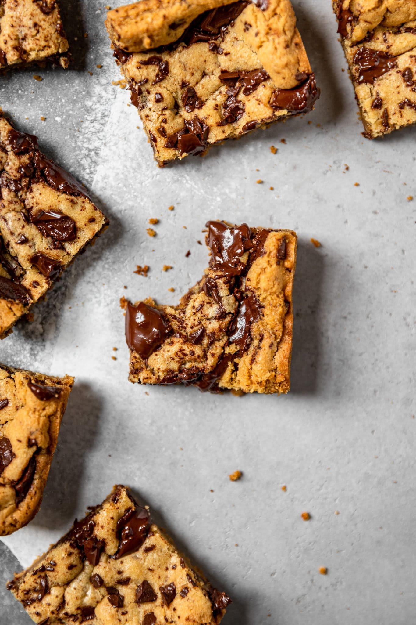 Small Batch Chocolate Chunk Cookie Bars MikeBakesNYC