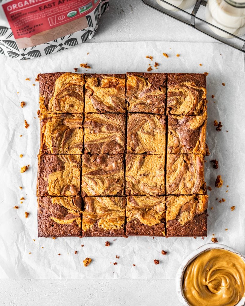 Peanut Butter Swirl Brownies Recipe